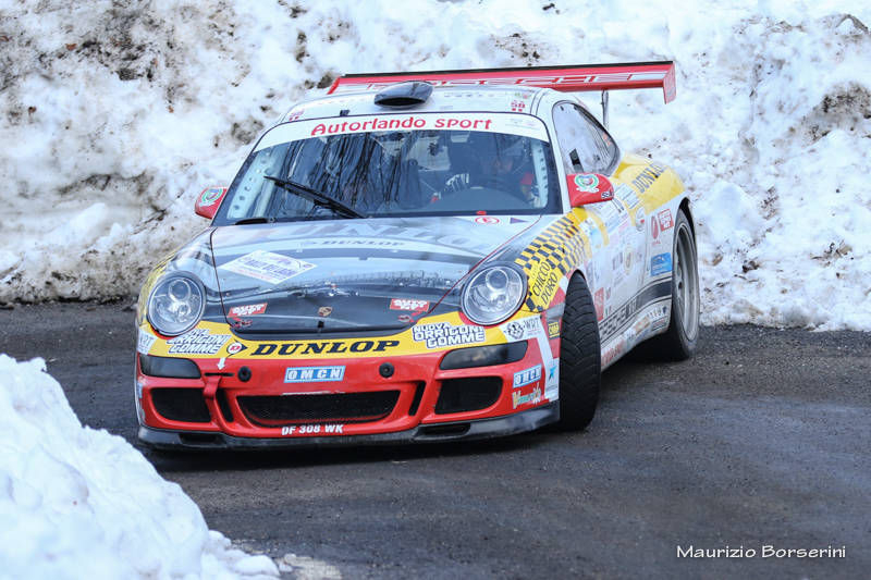 Il Rally dei Laghi sul Cuvignone innevato