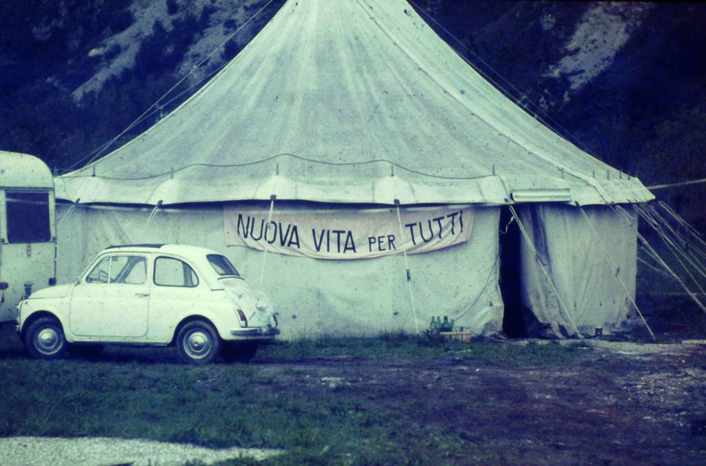 I varesini in Friuli per la ricostruzione dopo il terremoto