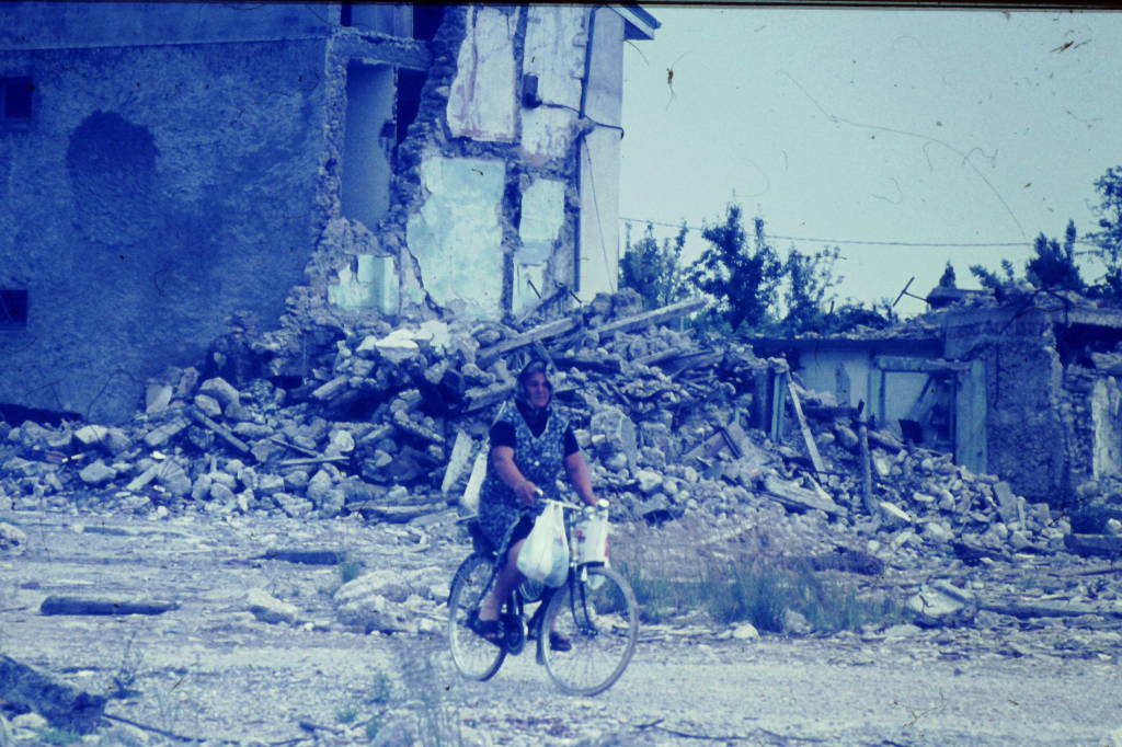 I varesini in Friuli per la ricostruzione dopo il terremoto