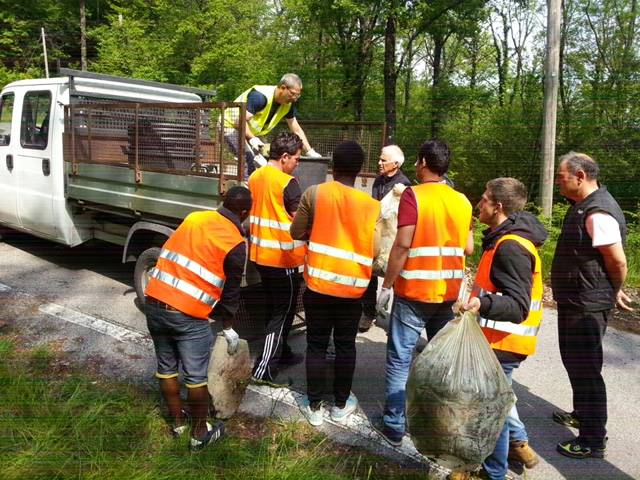 giornata ecologica 7 maggio 2016 brezzo di bedero