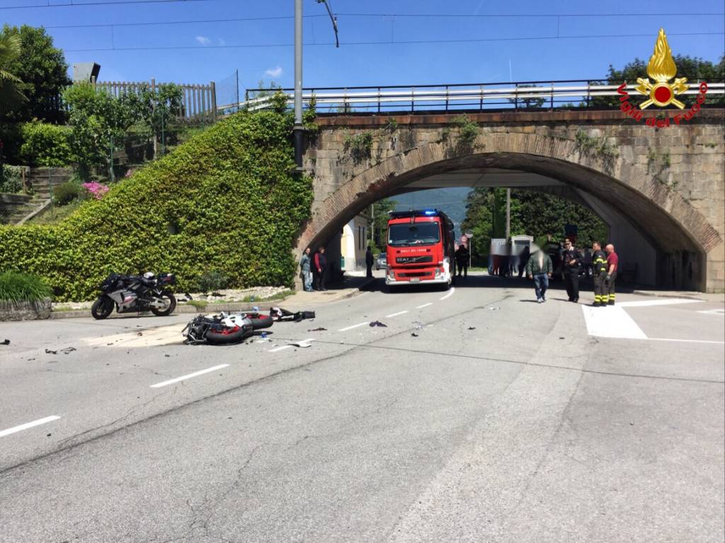Incidente stradale a Portovaltravaglia