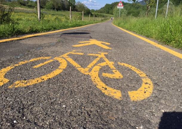La nuova pista ciclabile Cuveglio – Rancio