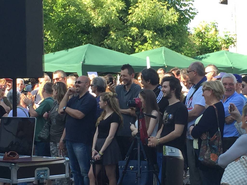 Matteo Salvini a Brebbia