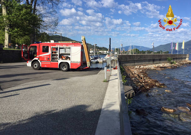 Cadavere di donna recuperato a Luino