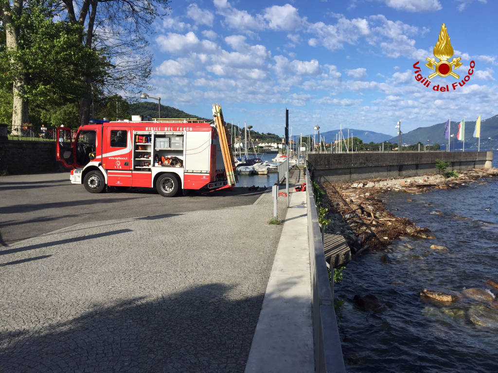 Cadavere di donna recuperato a Luino