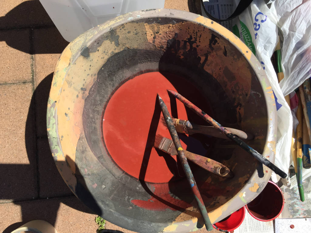 Ispra, un murales contro il gioco d'azzardo