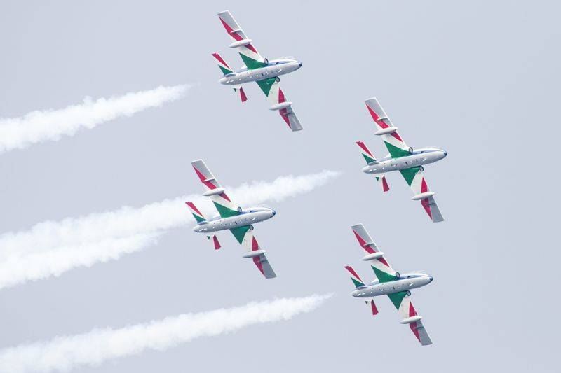 Frecce Tricolore ad Angera e Arona
