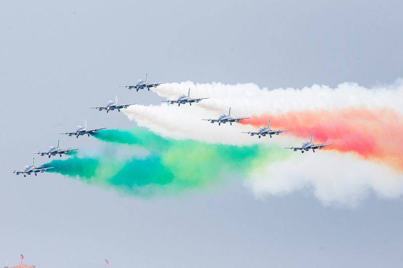 Frecce Tricolore ad Angera e Arona