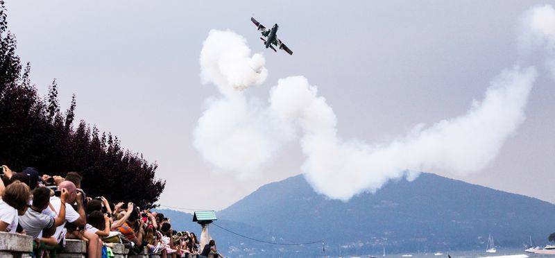 Frecce Tricolore ad Angera e Arona