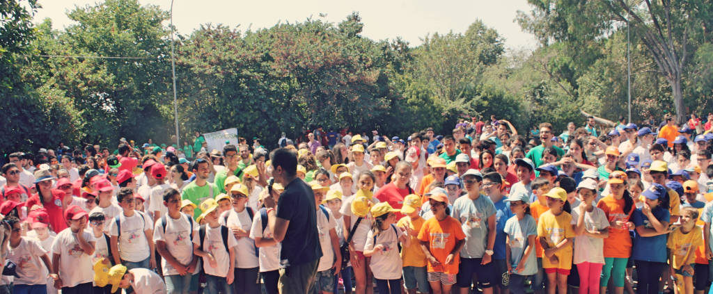 Il "claun Pimpa" tra i bambini in fuga dall'Isis