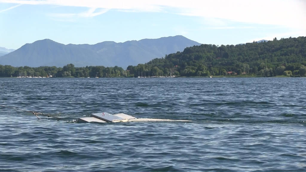 La campagna Goletta dei laghi sulle acque del Lago Maggiore