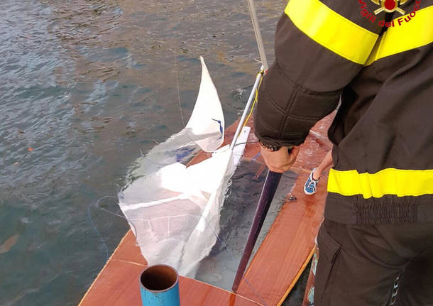 Salvataggio in acqua Vigili del fuoco