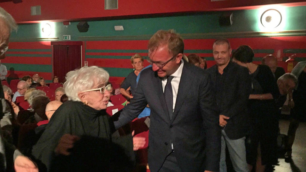 Lina Wertmuller riceve il premio Chiara alla carriera