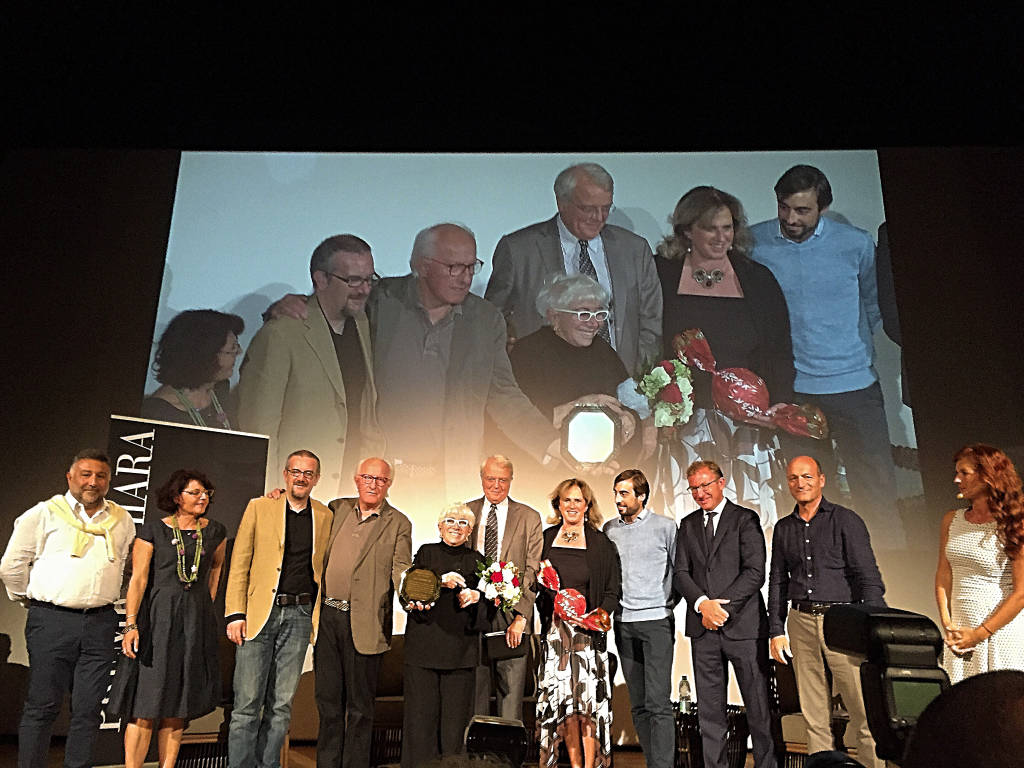 Lina Wertmuller riceve il premio Chiara alla carriera