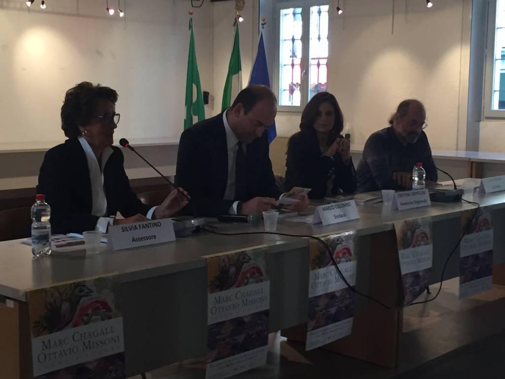 Chagall e Missoni: l'inaugurazione della mostra