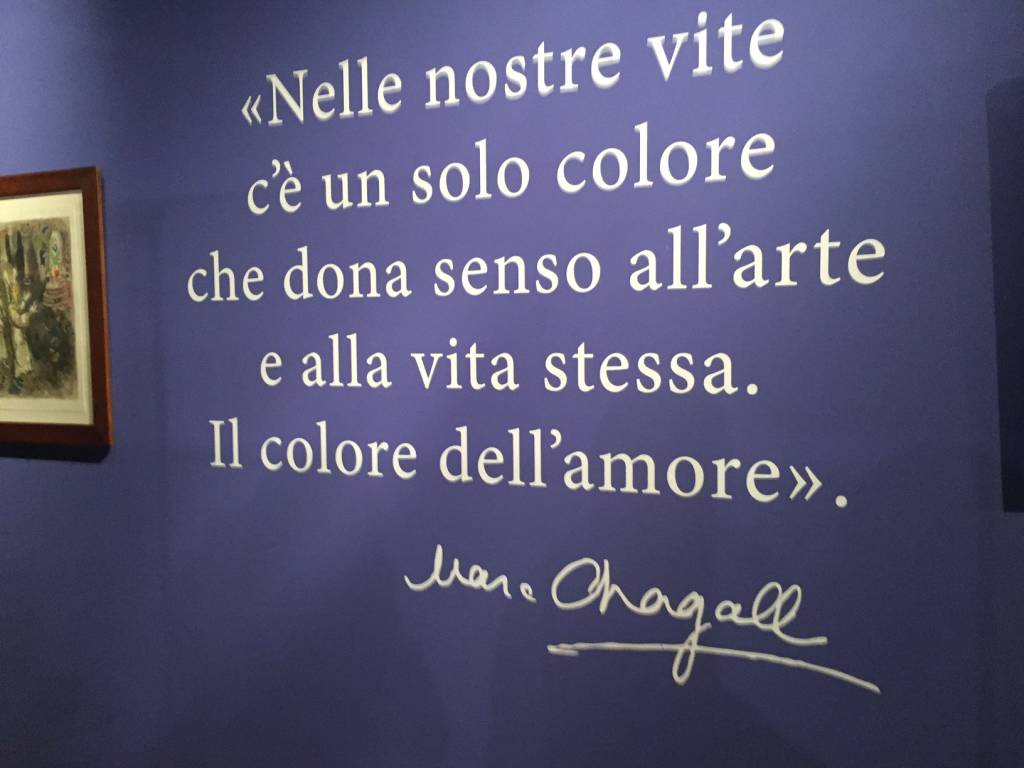 Chagall e Missoni: l'inaugurazione della mostra