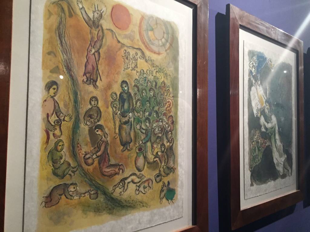 Chagall e Missoni: l'inaugurazione della mostra