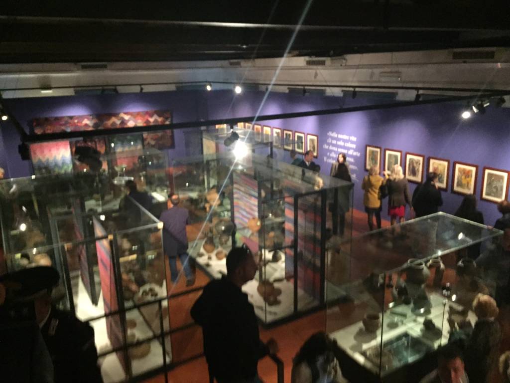 Chagall e Missoni: l'inaugurazione della mostra