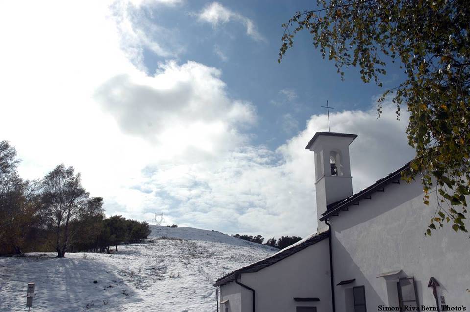 La prima neve alla Forcora