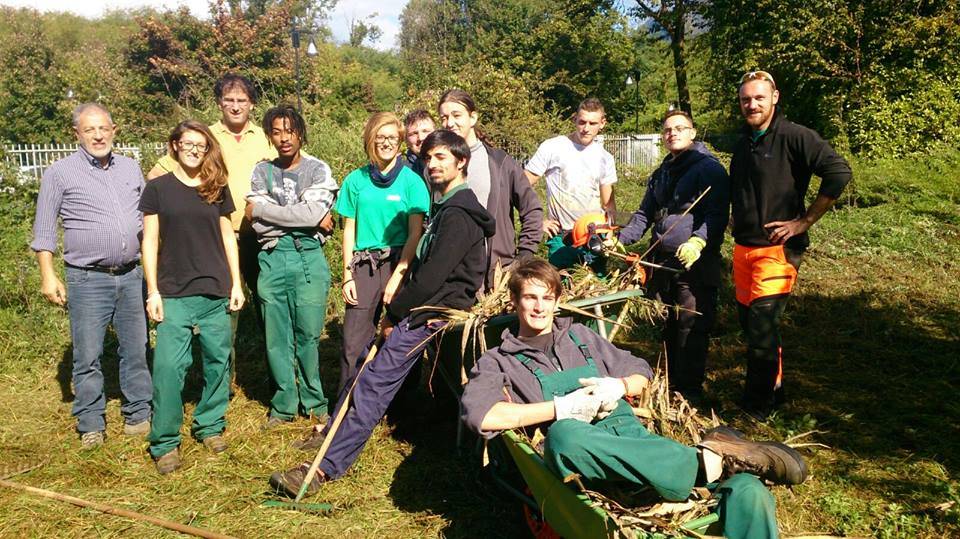 Studenti dell'Enaip in stage all'Eremo di Santa Caterina