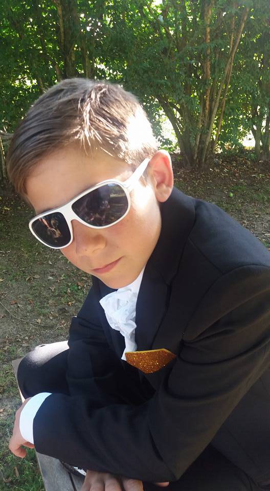 Filippo Cerra, 13 anni attore per Raphael Gualazzi