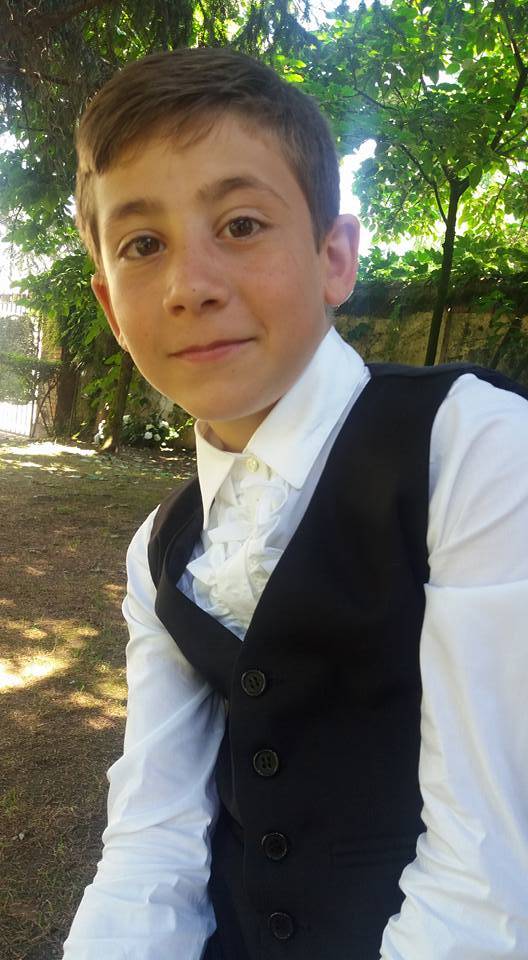 Filippo Cerra, 13 anni attore per Raphael Gualazzi 