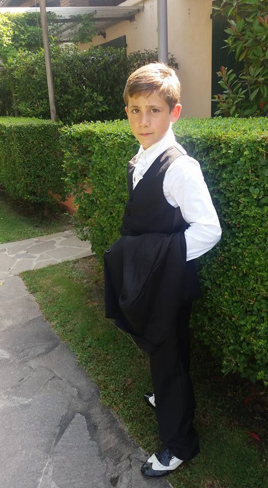 Filippo Cerra, 13 anni attore per Raphael Gualazzi 