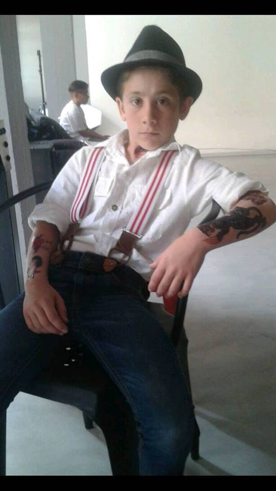 Filippo Cerra, 13 anni attore per Raphael Gualazzi 