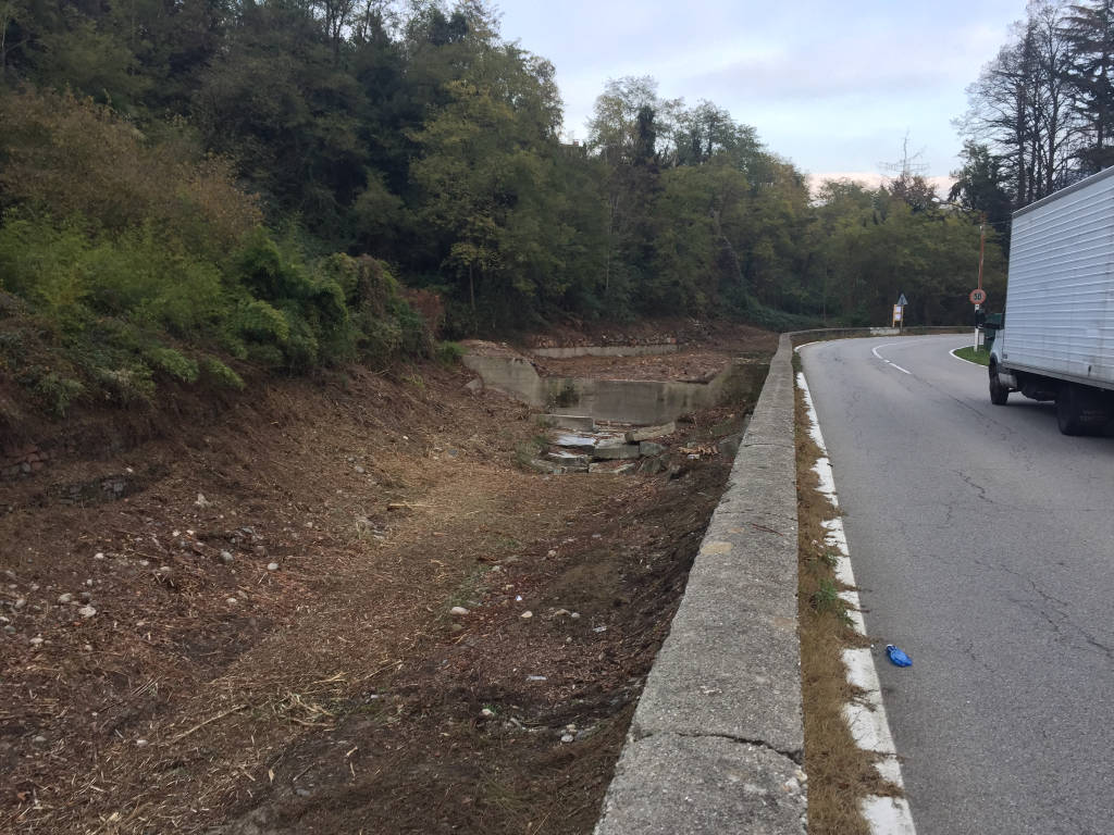 Lavori torrente porto valtravaglia 