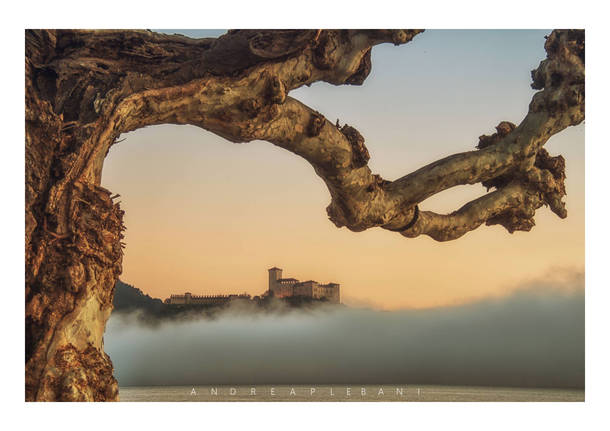 Angera (vista da Arona)