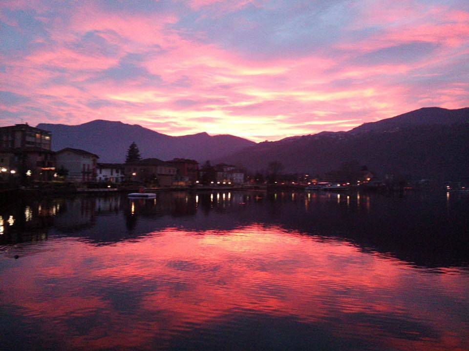 Il tramonto di Natale 2016