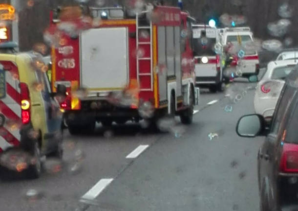 Incidente stradale su SS336