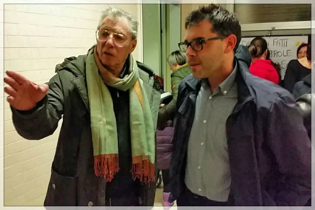 Umberto Bossi ospedale Angera