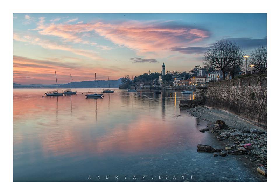 alba sul lago Maggiore