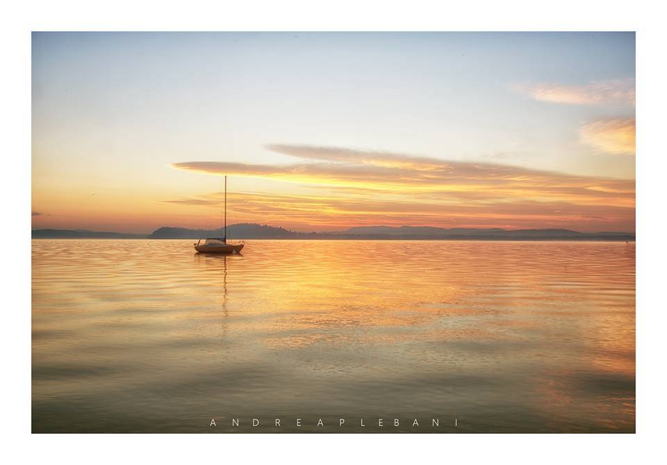 alba sul lago Maggiore