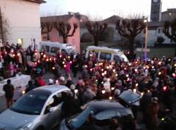 La Fiaccolata per l'Ospedale di Angera