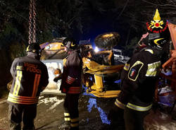 Rimozione spazzaneve a Orascio, Maccagno 10 gennaio 2017