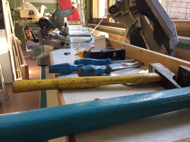 A lezione di falegnameria