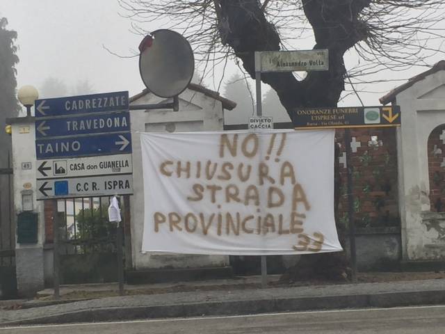 Chiusura al traffico di via Mongini