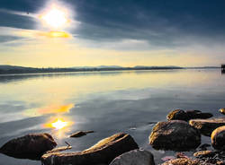 Sole e nuvole alla Schiranna