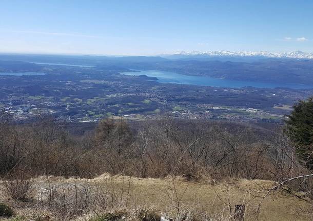 Il panorama dal Forte di Orino