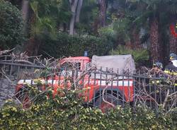 incendio bosco leggiuno