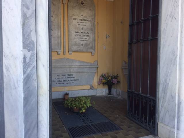 La tomba di Vittorio Sereni