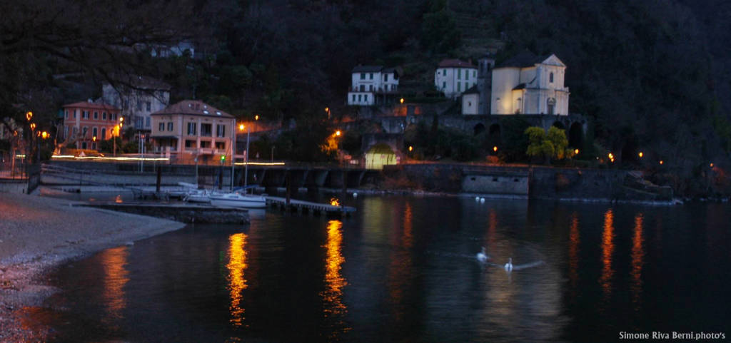 Maccagno all'alba