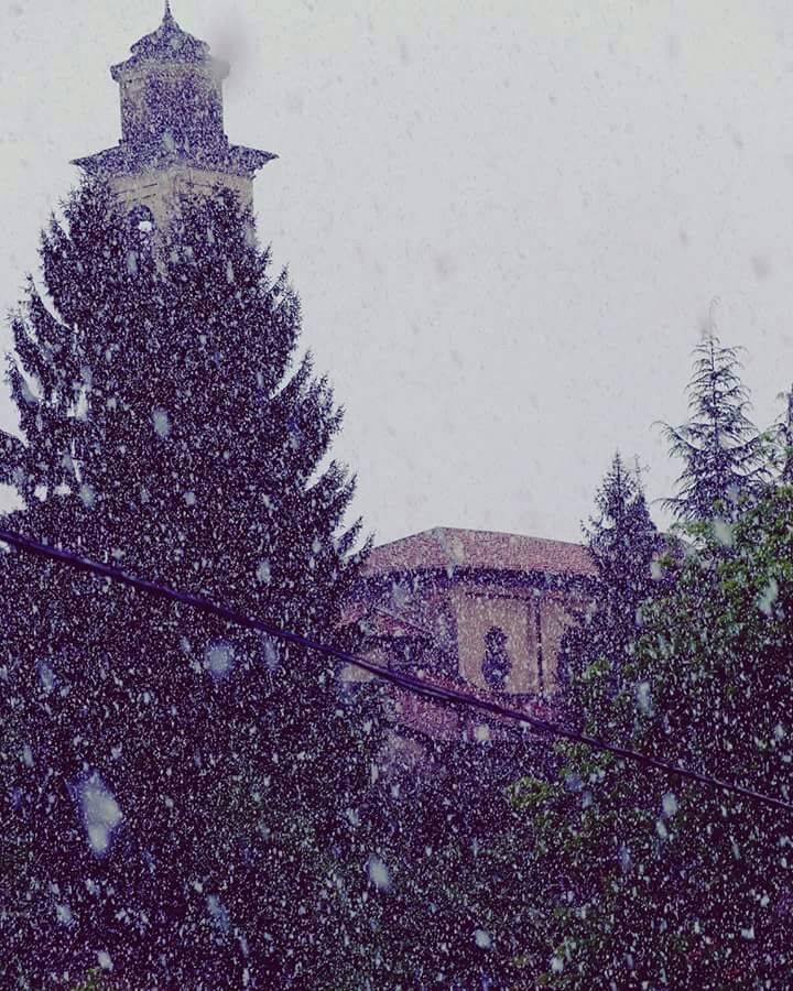 neve al 28 di aprile