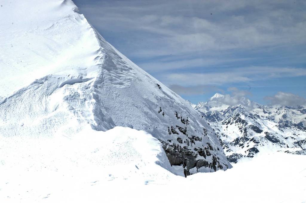 In cima alla montagna per sostenere la ricerca