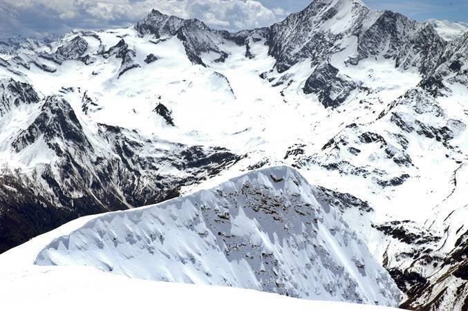 In cima alla montagna per sostenere la ricerca