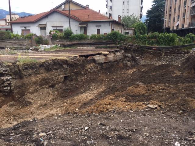 Ferrovia, i lavori in via Carnovali