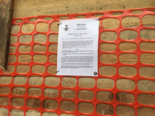 Ferrovia, i lavori in via Carnovali