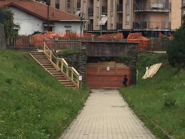 Ferrovia, i lavori in via Carnovali